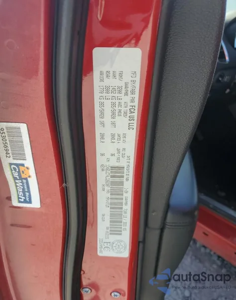 2020 Dodge Durango R/T из США, поврежденный, VIN 1C4SDJCT4LC262387